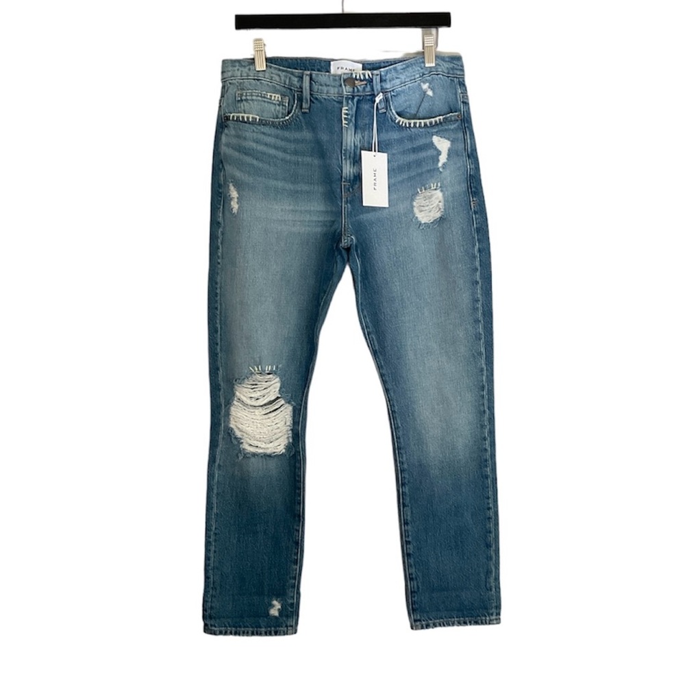 FRAME Le Beau Artisan Embroidery Women’s Jean